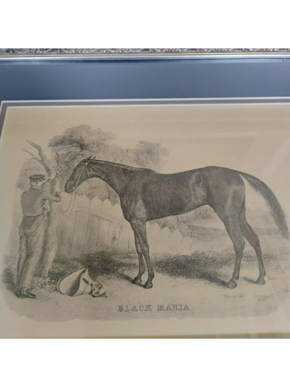 Vintage Framed Equestrian Horse Art Prints - Set of 4 Gallery Wall Decor - Picture 3 of 16